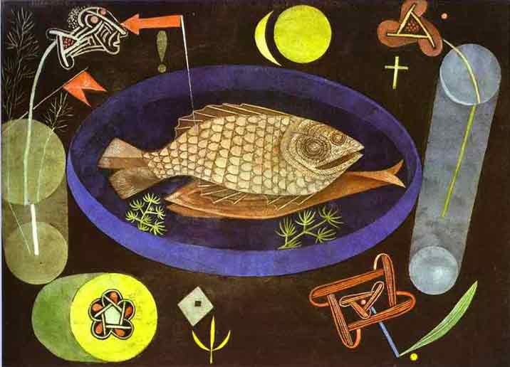Paul Klee Around the Fish